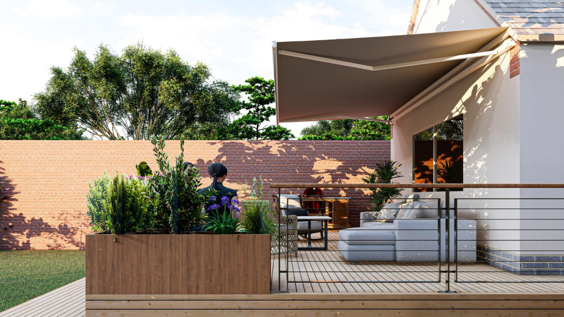 Store terrasse extérieur : la solution idéale pour ombrager votre maison