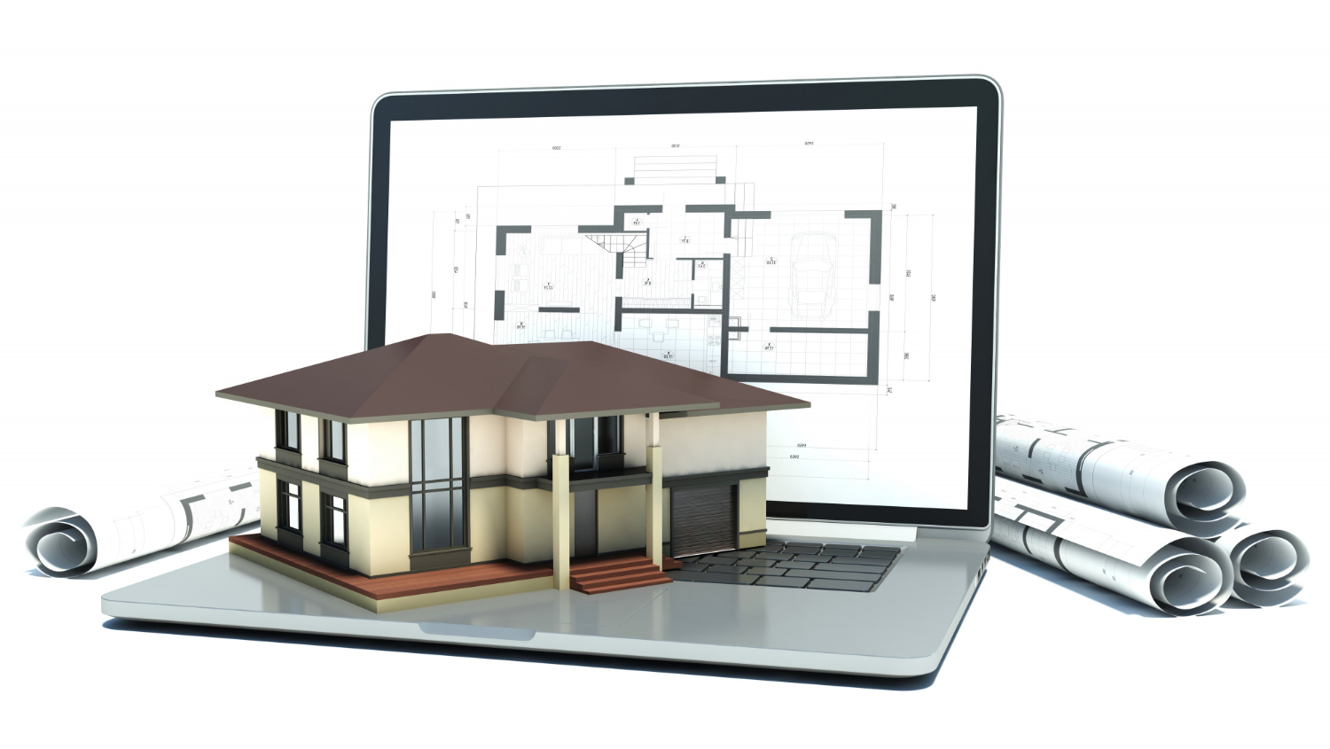 plan d'une maison moderne